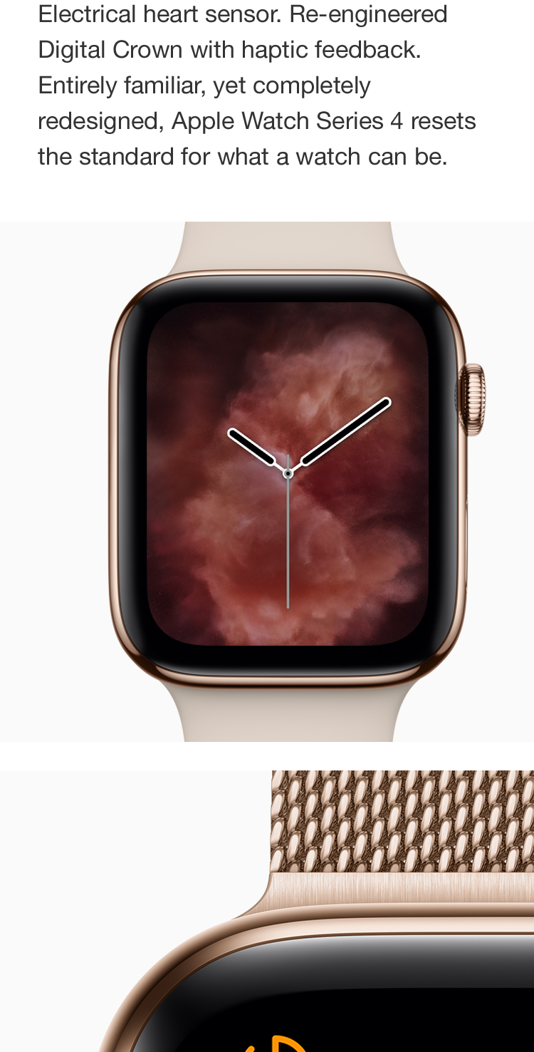 Amazon.com: Apple Watch Series 4 (GPS + Cellular, 44mm) - Gold