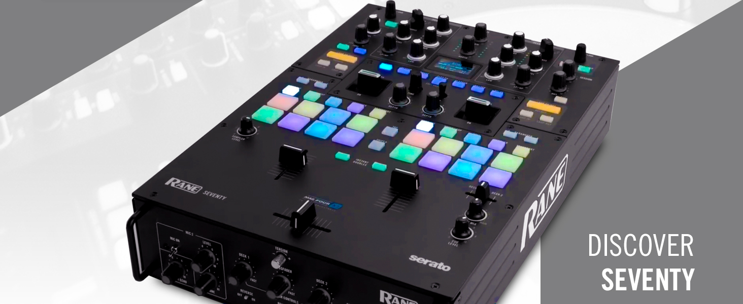 Amazon.com: RANE DJ SEVENTY – Two Channel DJ Mixer for Serato DJ