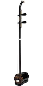 Amazon | 古月琴坊 入門用紅木二胡 金属軸糸巻き ER-500M | 二胡