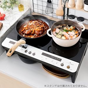 Amazon.co.jp: アイリスオーヤマ IHクッキングヒーター 2口 IHコンロ