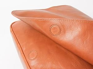 Amazon | [海老名鞄] 270DarkBrownメッセンジャーバッグ (ダーク