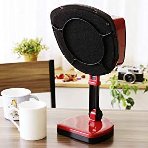 Amazon.co.jp: ドウシシャ 卓上式換気扇 エアークリーンファン レッド