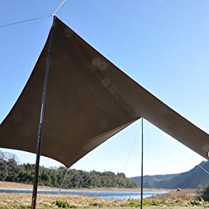 Amazon | テンマクデザイン 焚火 タープ コットンヘキサ M | tent-Mark