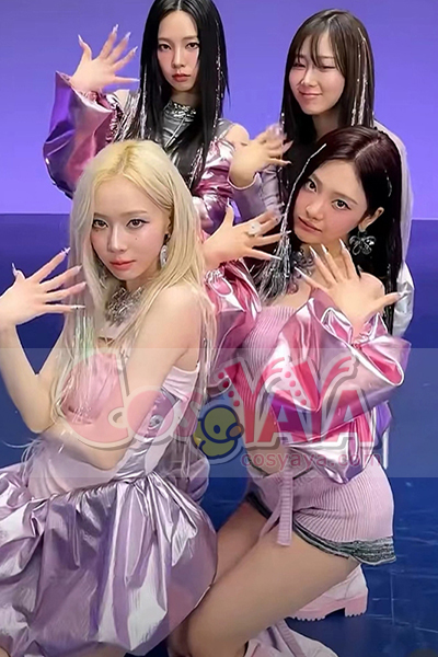 ニンニン Aespa-Supernova Kポップ ダンス服 パフォーマンス衣装