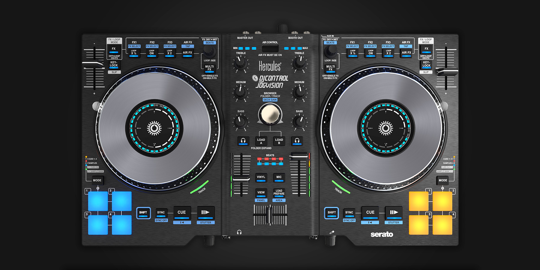 Hercules DJControl Jogvision - Serato DJ Hardware