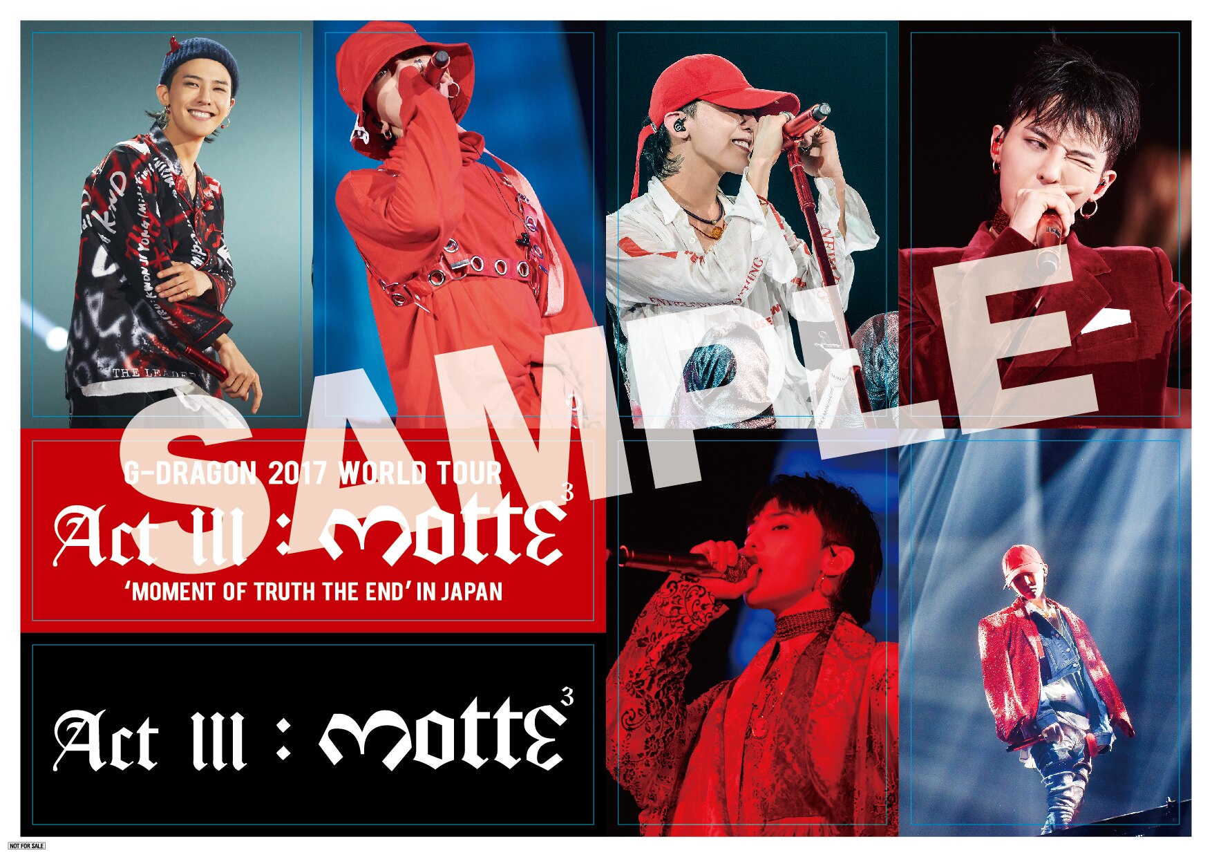 G-DRAGON LIVE DVD & Blu-ray「G-DRAGON 2017 WORLD TOUR IN JAPAN