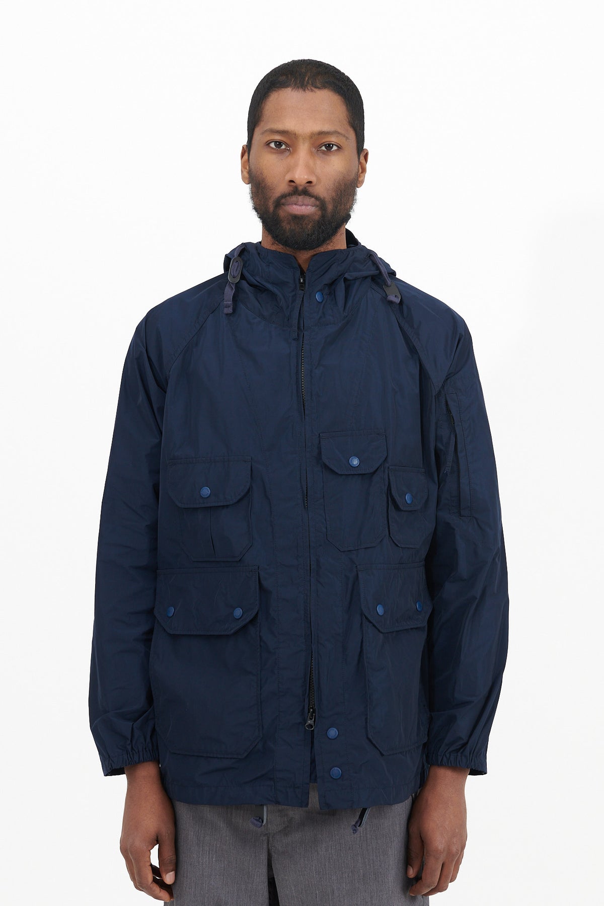 Atlantic Parka - Dark Navy Memory Polyester – M5 SHOP