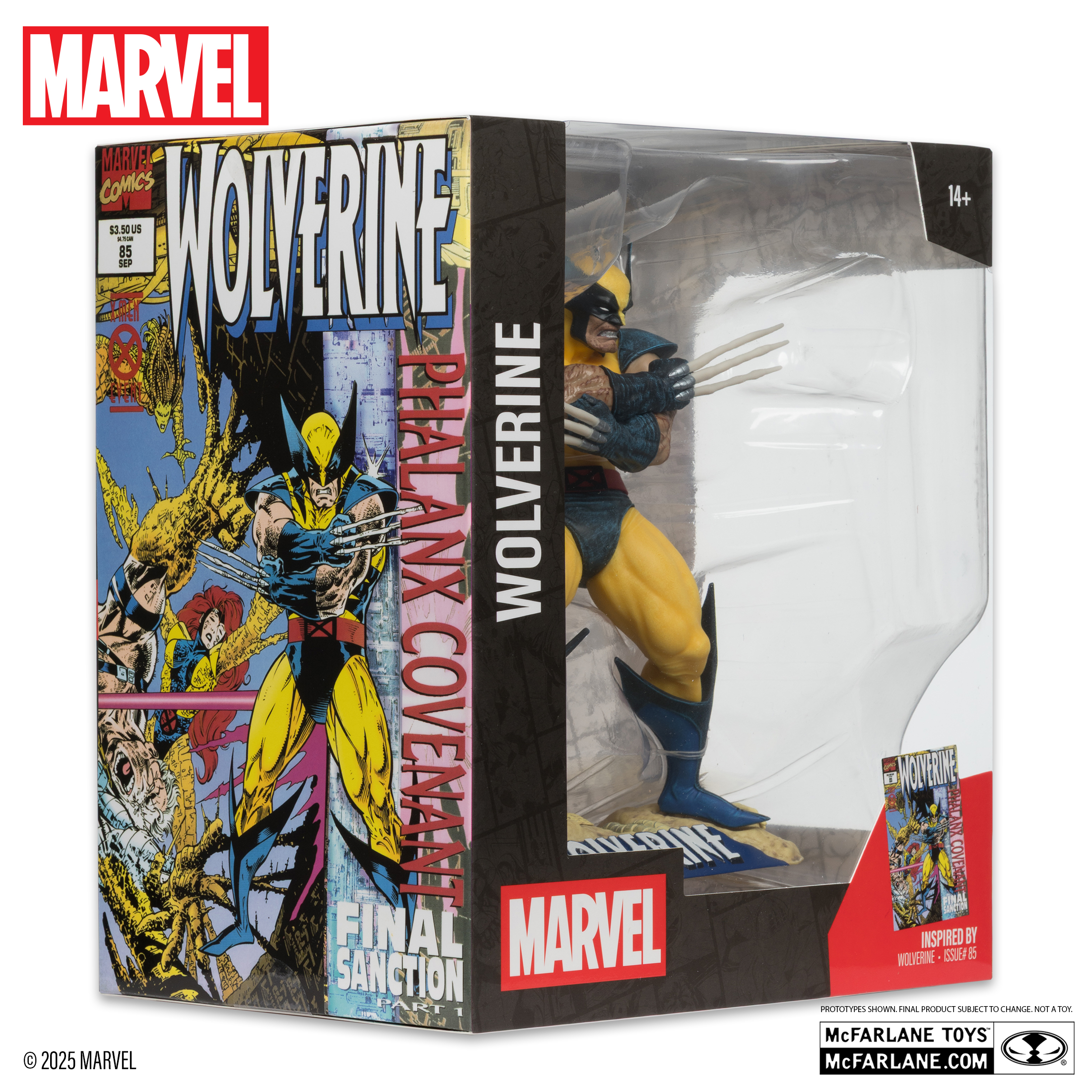 Wolverine 1:10th Scale Collectible with Scene (Wolverine #85)
