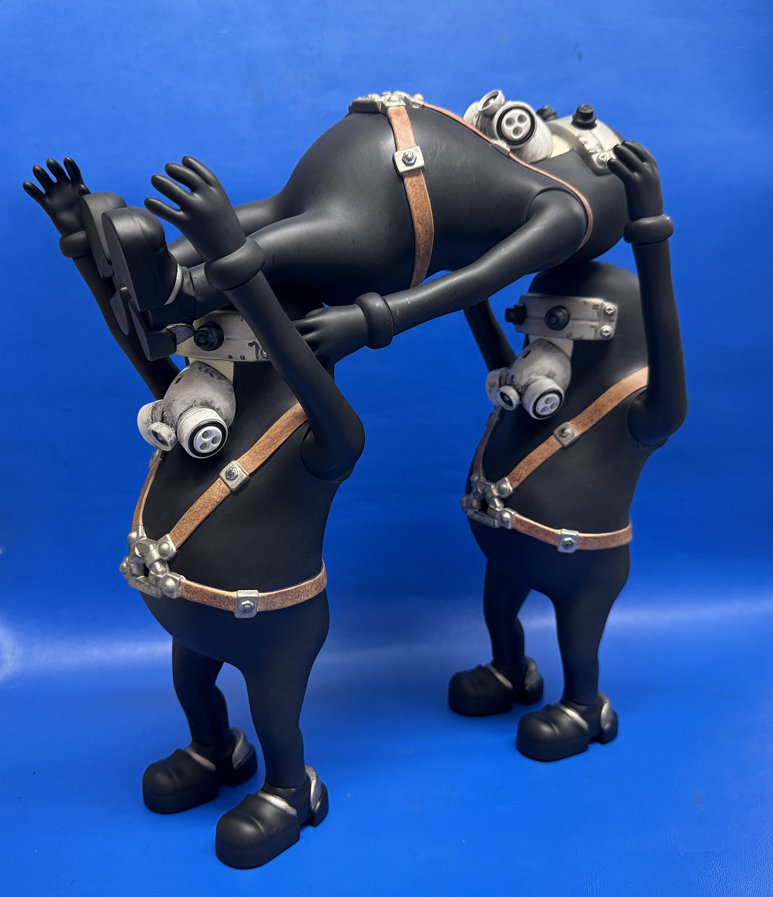 再生産】堀貴秀 films JUNK HEAD/ 3バカ 1/1 ソフビフィギュア（1体）