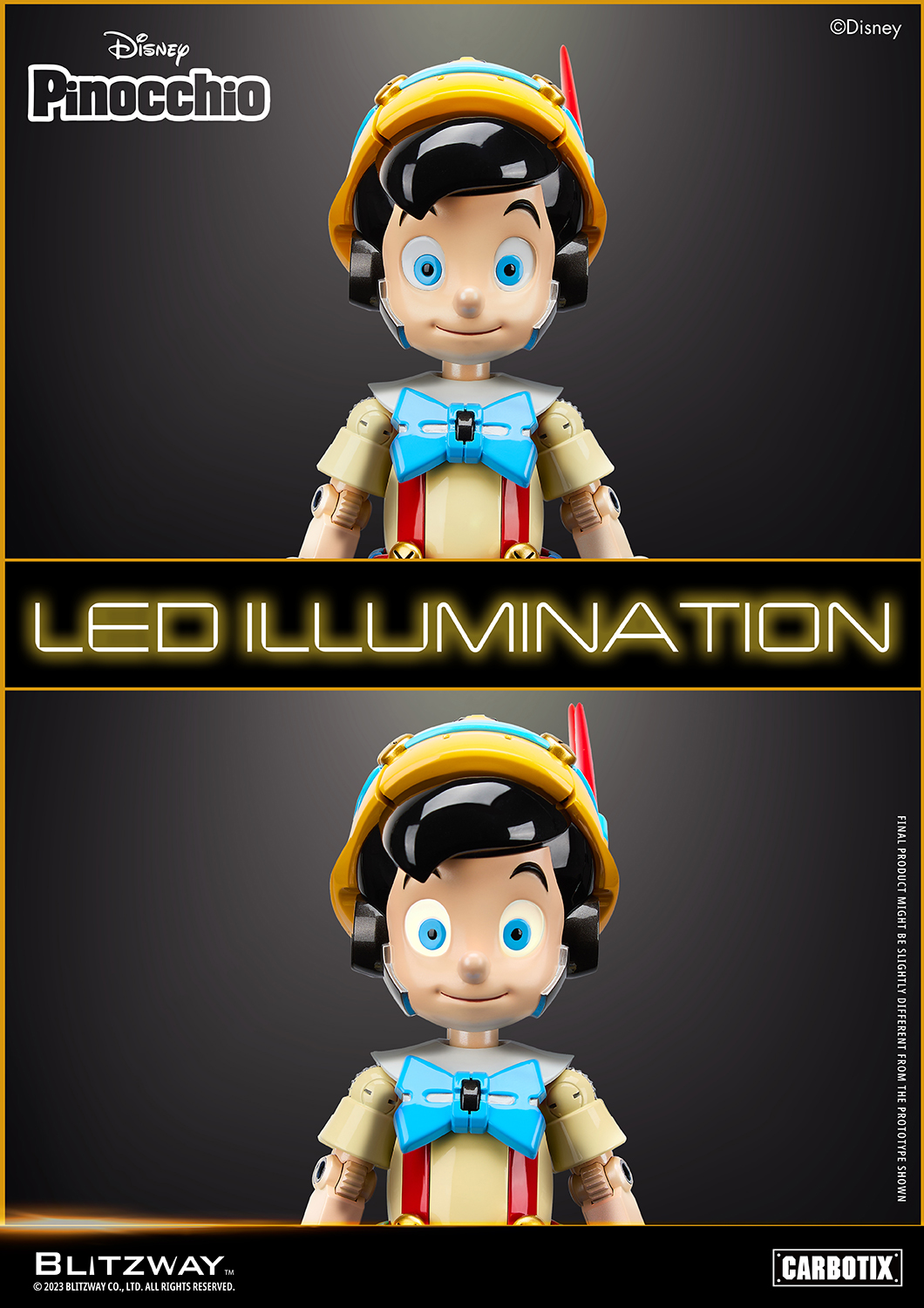 再生産】CARBOTIX カーボティックス/ ディズニー: ピノキオ アクション