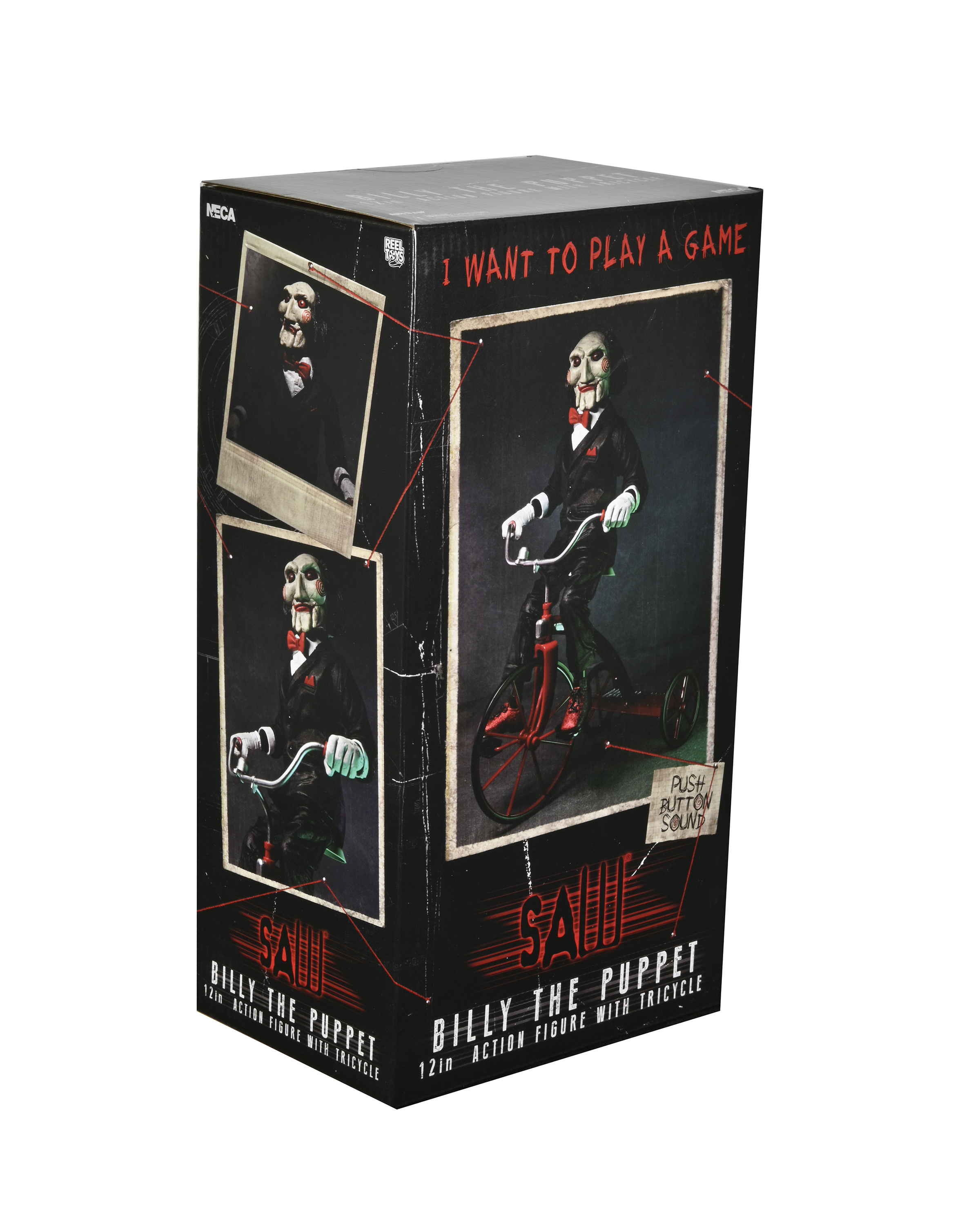 再生産】ソウ SAW/ ビリー パペット with トライサイクル 12インチ