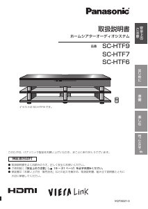 説明書 パナソニック SC-HTB175 ホームシアターシステム