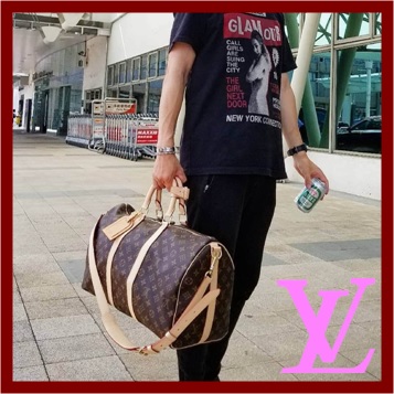 LOUIS VUITTON ルイ・ヴィトン モノグラム キーポル バンドリエール 45