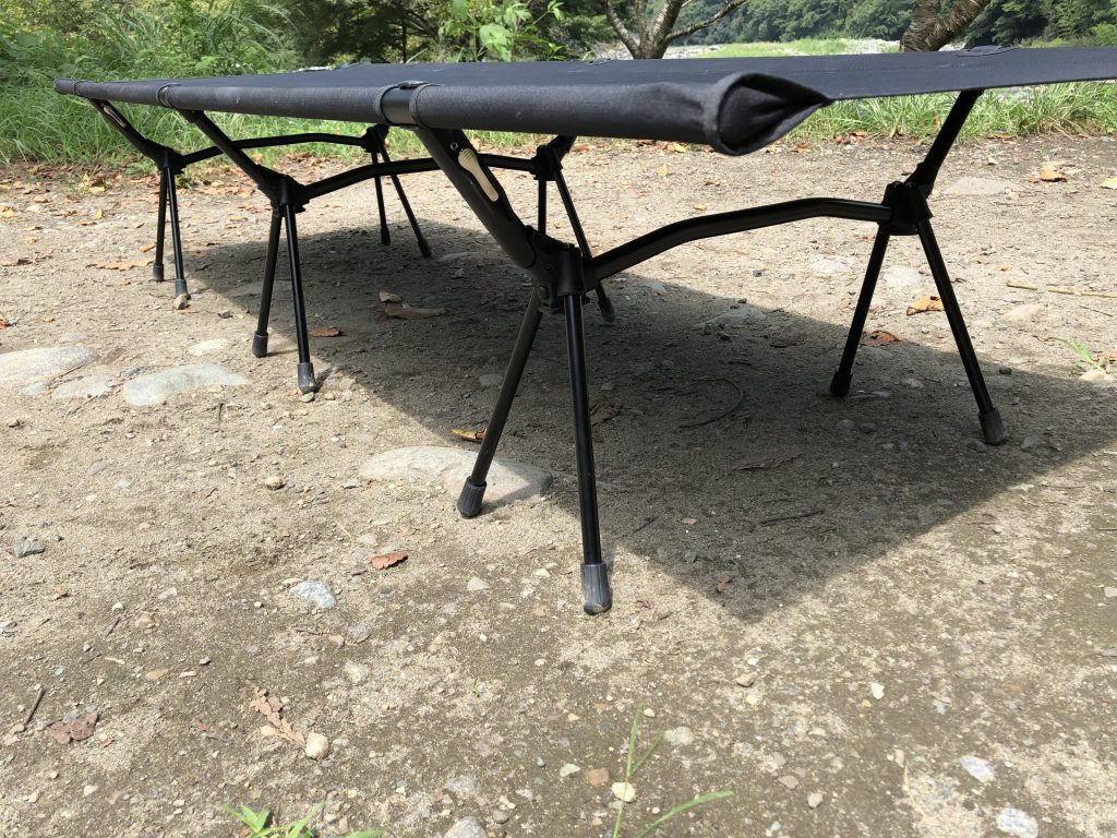 ヘリノックス コットワン コンバーチブル + コットレッグレビュー