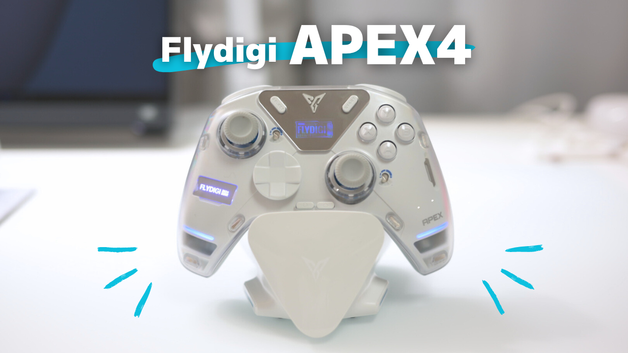 Flydigi APEX4【レビュー】｜コントローラーに液晶が付いてる!? 機能