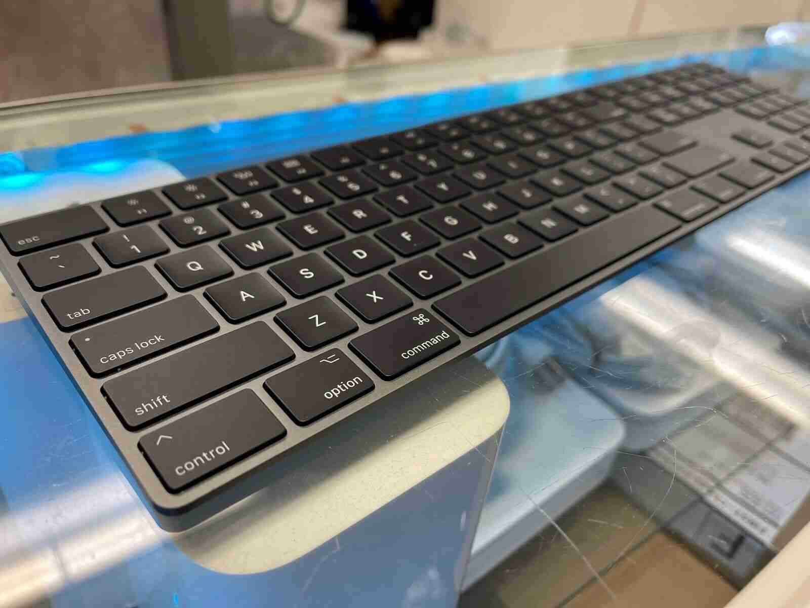 Apple – Magic Keyboard with Numeric Keypad – Space Gray MRMH2LL/A