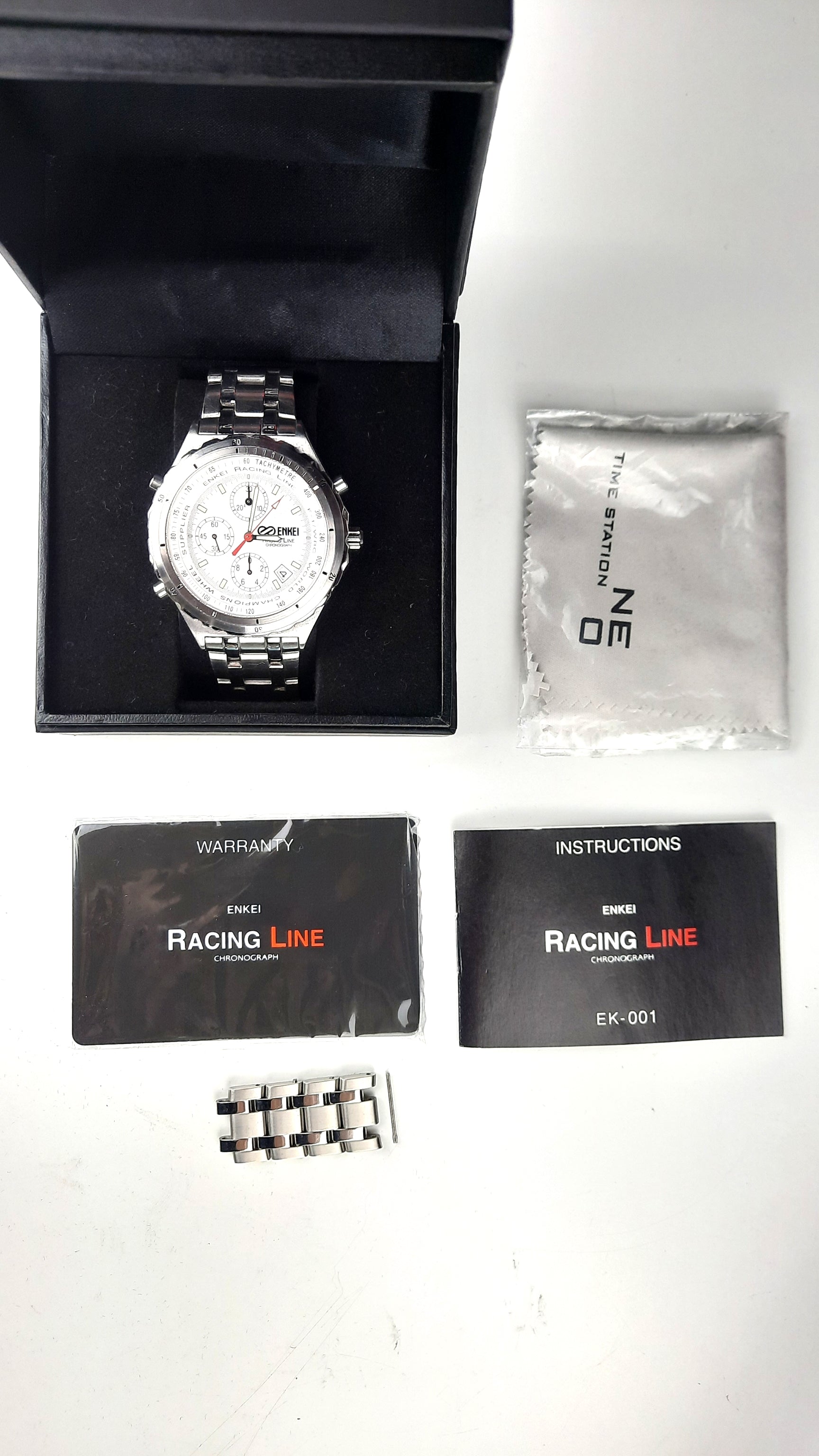 ENKEI Racing Line cronograph watch – Mad Hero