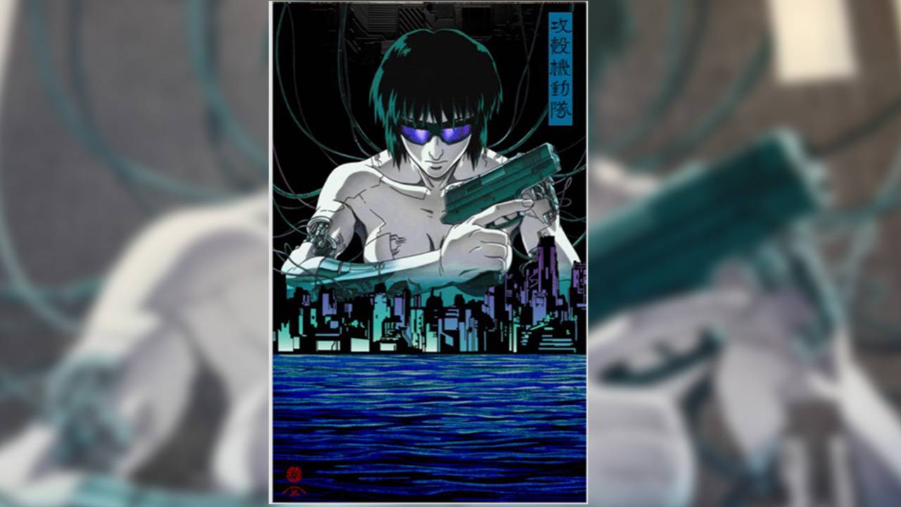 人気アニメ映画「GHOST IN THE SHELL / 攻殻機動隊」の浮世絵木版画が