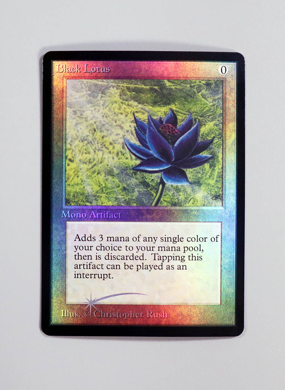 Black Lotus Foil from Limited Edition Beta (LEB) MTG Proxy - magic