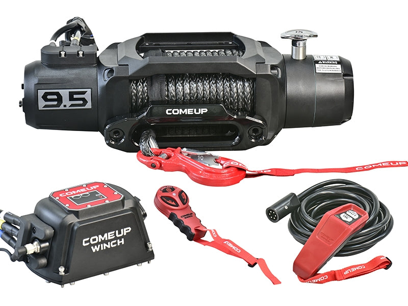 COMEUP SOLO 9.5rs Remote Solenoid Winch – Main Line Overland