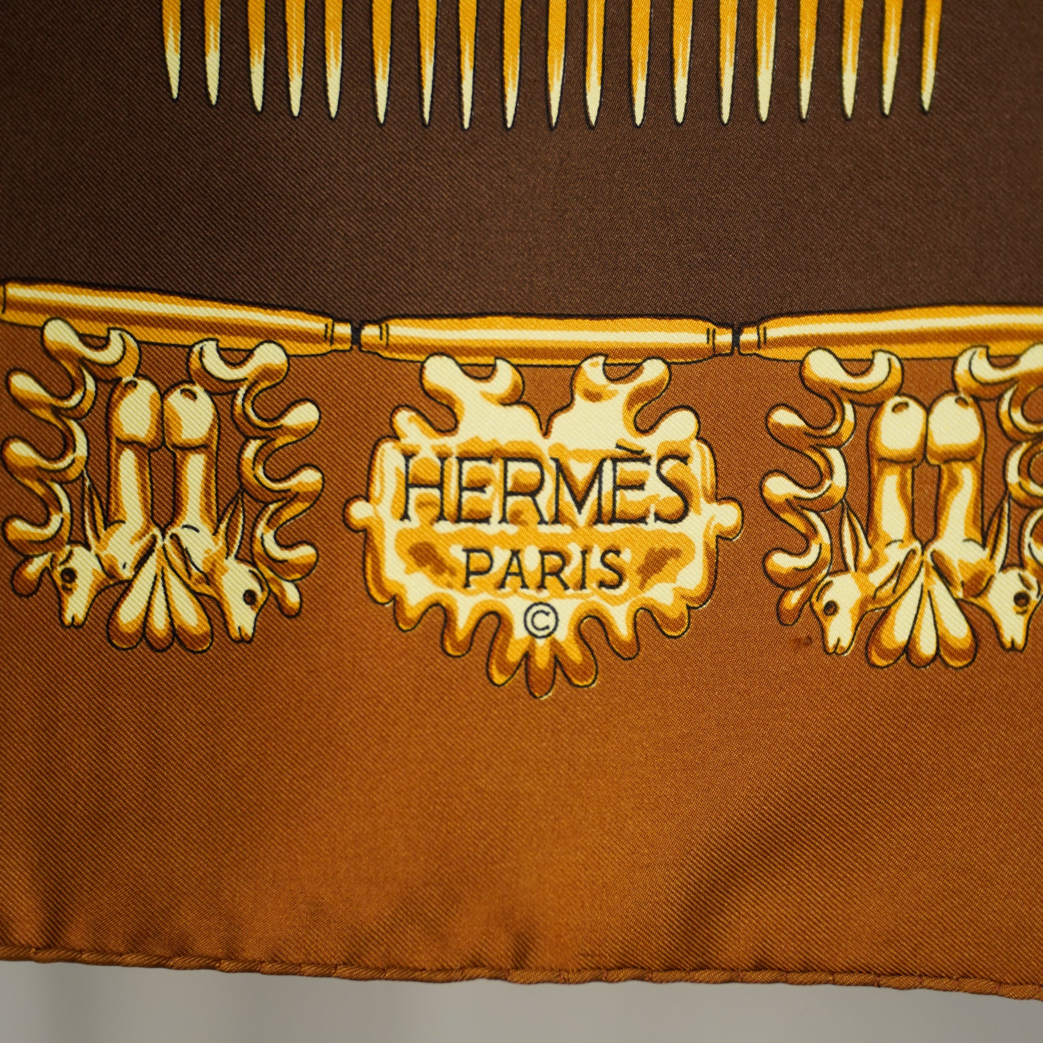 HERMES カレ90 ”LES CAVALIERS D'OR” 1950's – Maison ma Manière