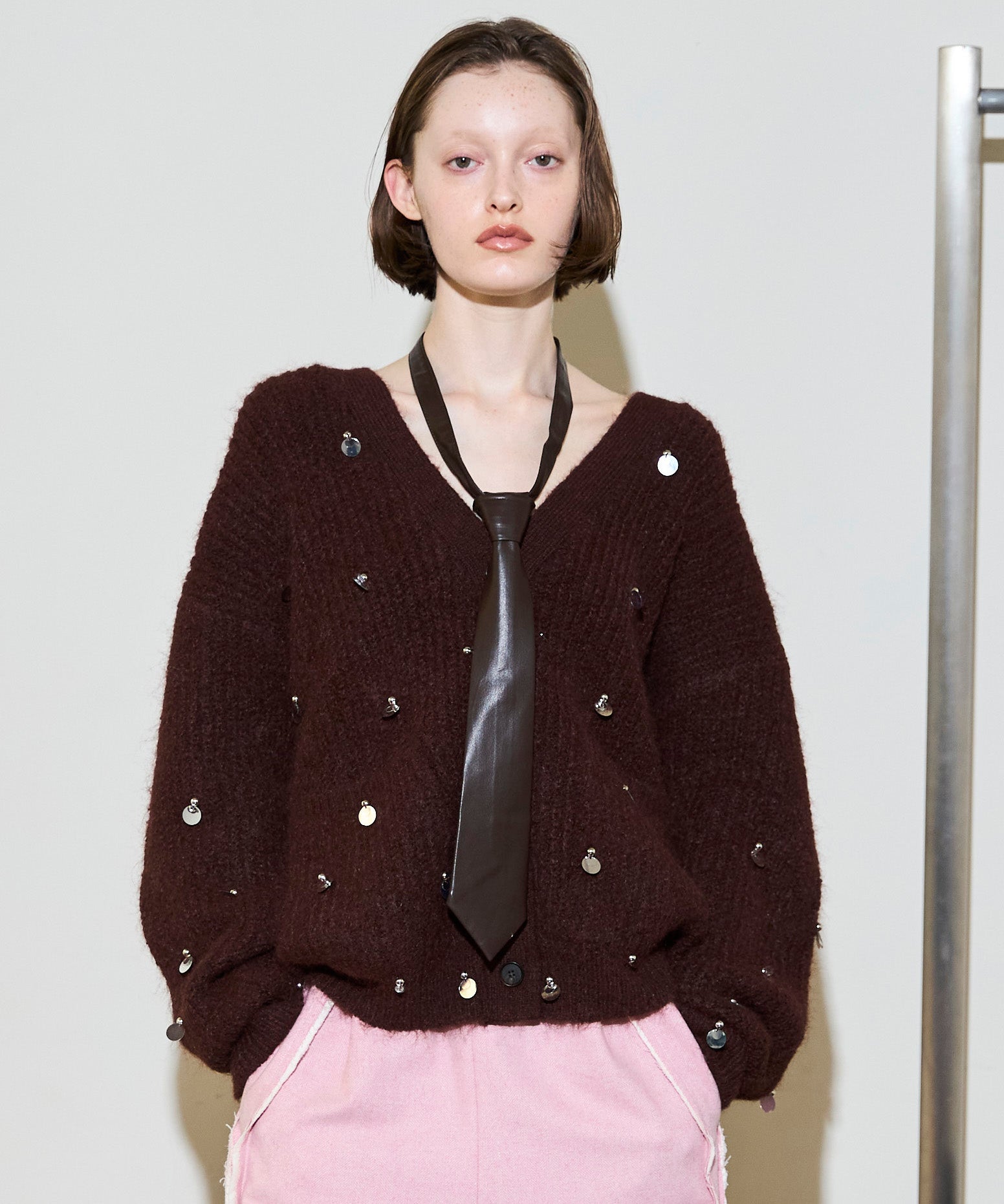 SALE】Spangle Knit Cardigan