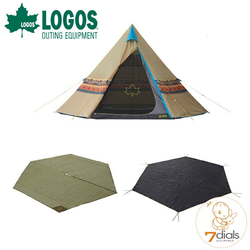 LOGOS/ロゴス ナバホTEPEE400セット-BB キャンプテントセット ワン