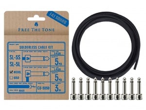 Free The Tone / SL-5SL-NI-55K Solderless Cable Kit パッチケーブル