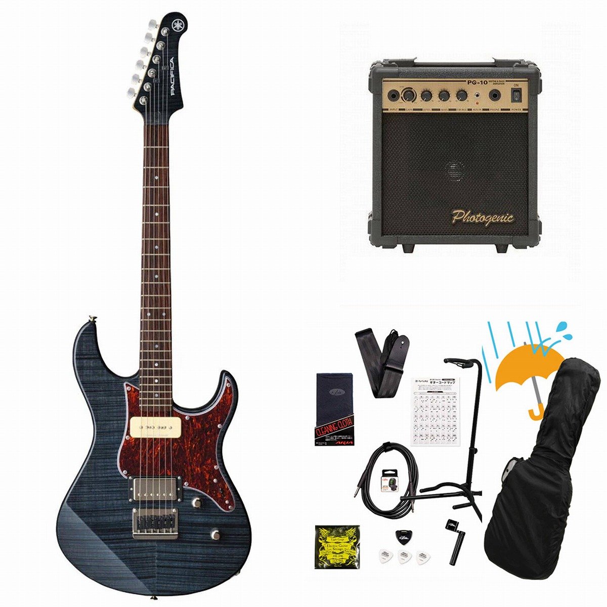 YAMAHA / PACIFICA611HFM PAC-611 TBL (トランスルーセントブラック