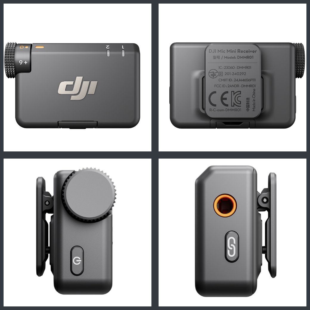 お取り寄せ】DJI Mic Mini（2 TX + 1 RX + 充電ケース）（ご注文後の