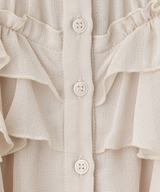 SALE30%OFF】COCODEAL ココディール フリルシャツブラウス 75518048