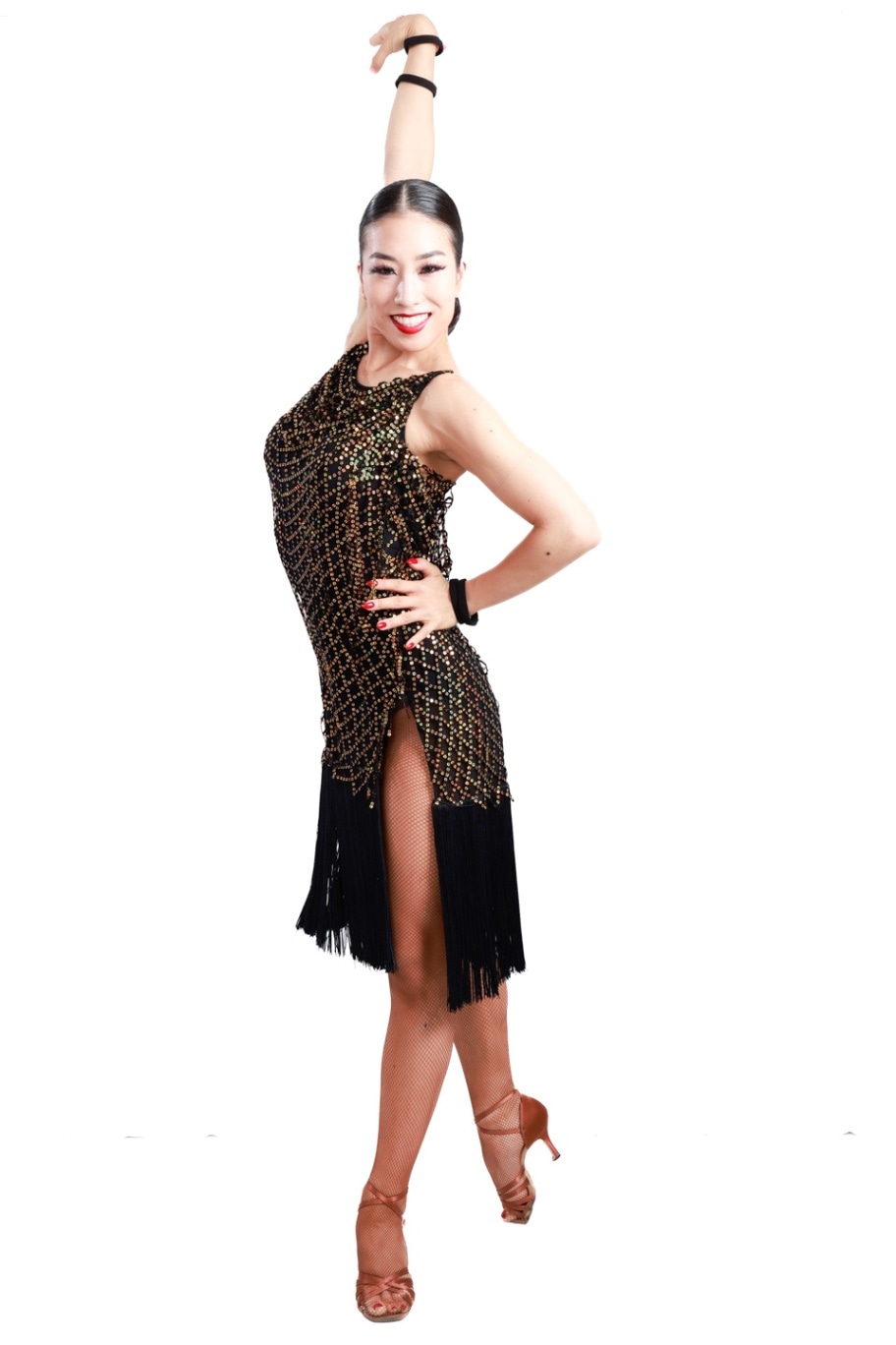3L-00163 タカダンス ラテンドレス ｜社交ダンス ラテンワンピース