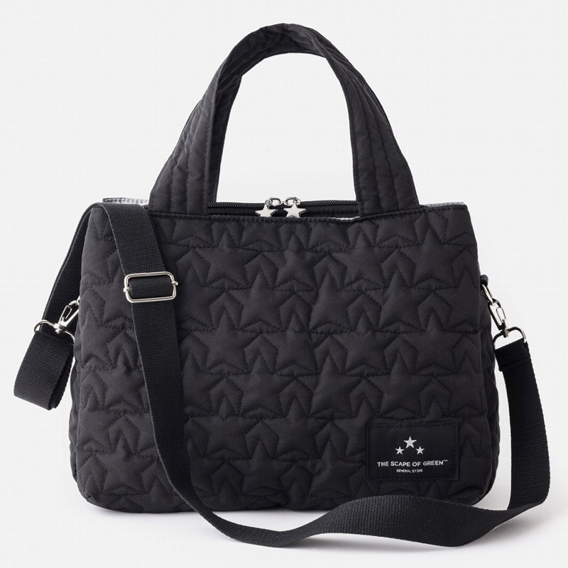 THE SCAPE OF GREEN 10 Pockets 軽量スターキルティングバッグBOOK