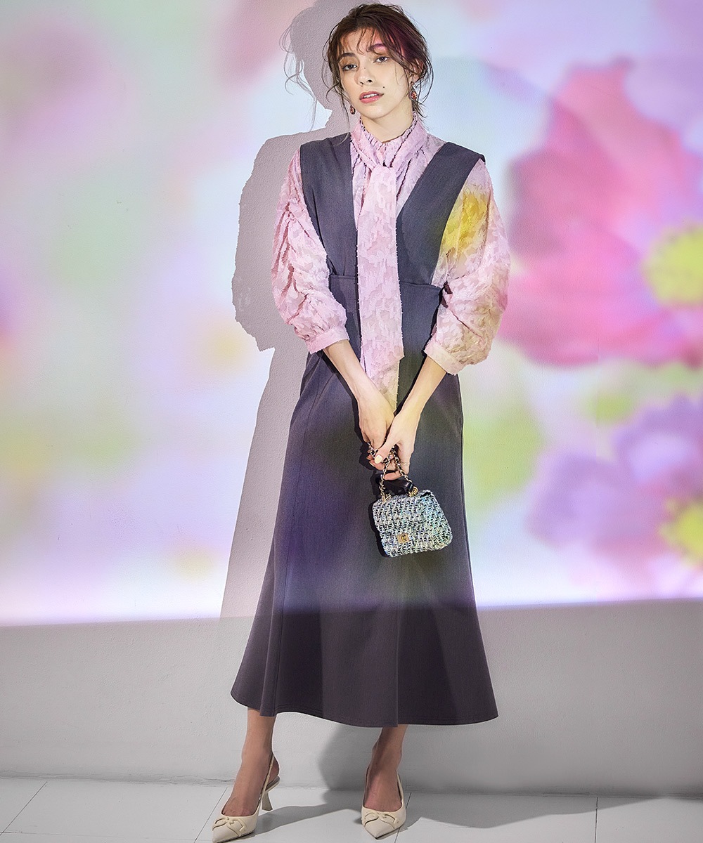 SALE】デニムライク2wayマーメイドジャンスカ - 12Twelve Agenda