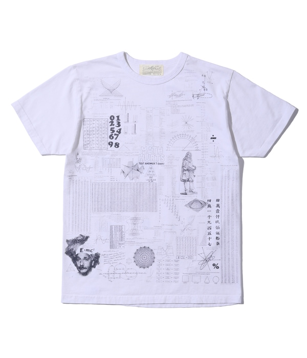 Lot No. SC78984 / FICTION ROMANCE TEST ANSWER T-SHIRT “MATH HURTS