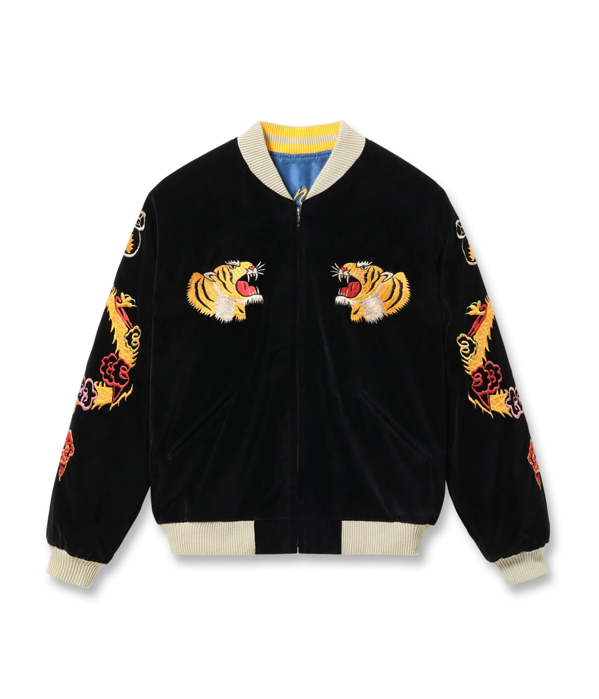Lot No. TT15840-119 / Mid 1950s Style Velveteen Souvenir Jacket