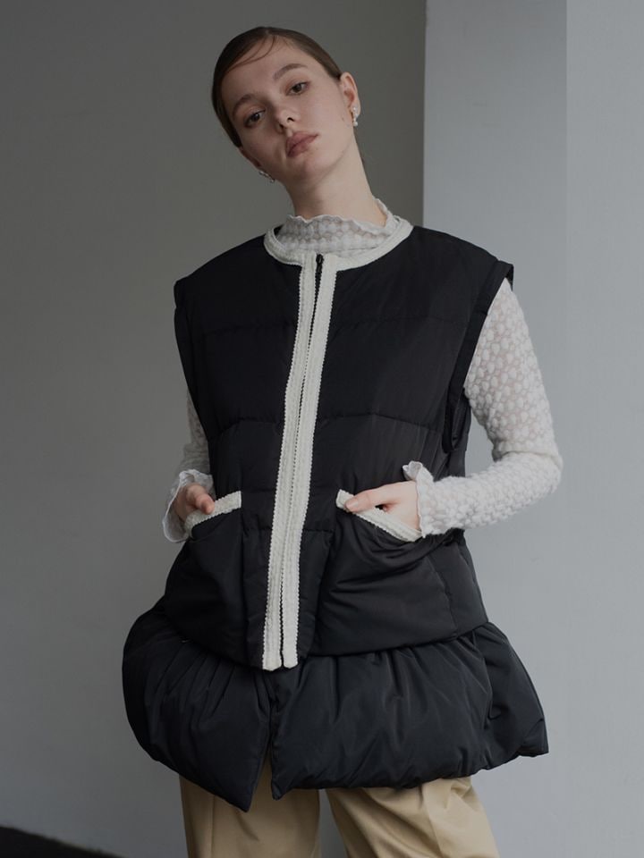 4wayダウンジャケット(BLACK) | Outer | | TREFLE＋1（トレフルプラス