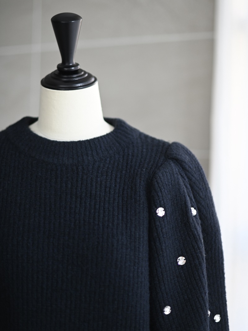 ビジューニット | Tops,トップス | | TREFLE＋1（トレフルプラスワン）