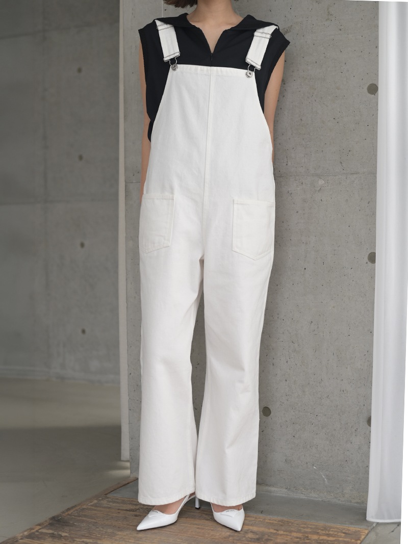 デニムオーバーオール(WHITE) | Onepiece,サロペット | | TREFLE＋1