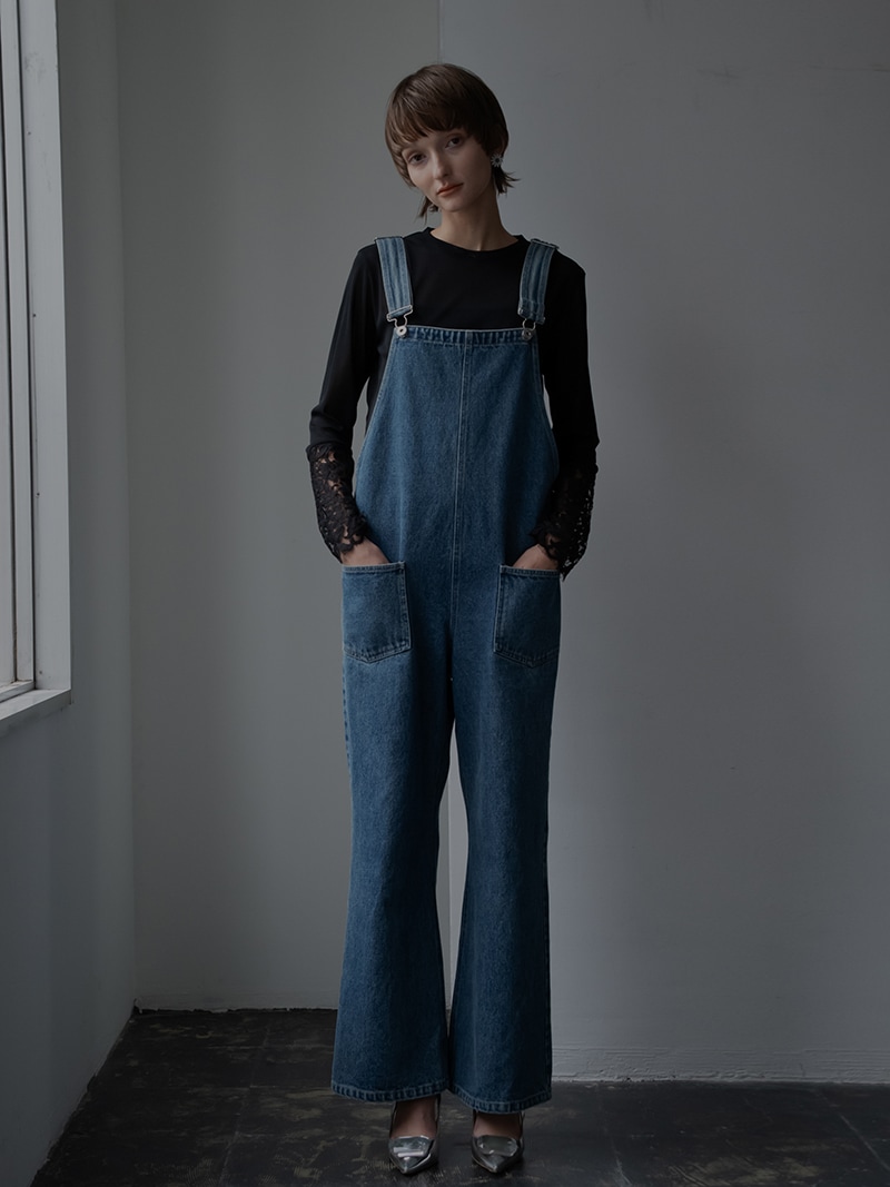 デニムオーバーオール(BLUE) | Onepiece,サロペット | | TREFLE＋1
