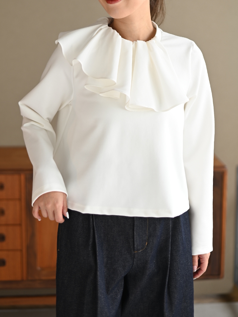 2wayフリルトップス | Tops,トップス | | TREFLE＋1（トレフルプラスワン）