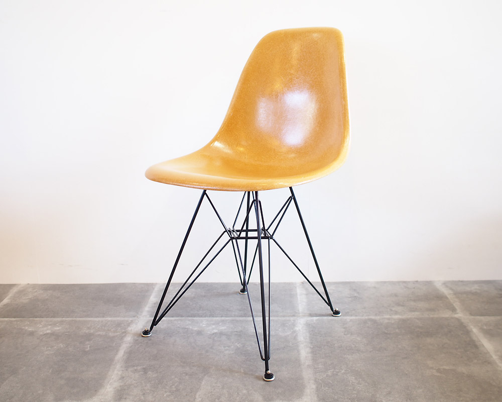 Herman Miller | Eames side shell chair (camel) イームズサイド