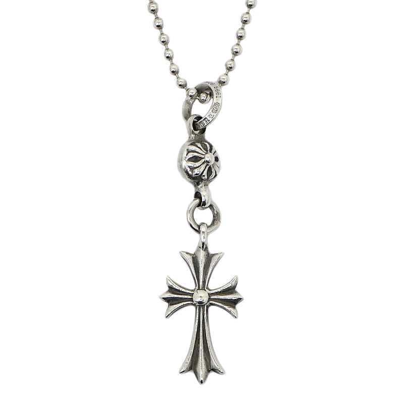 名東】【CHROME HEARTS】クロムハーツ ネックレス 1ボール タイニーCH