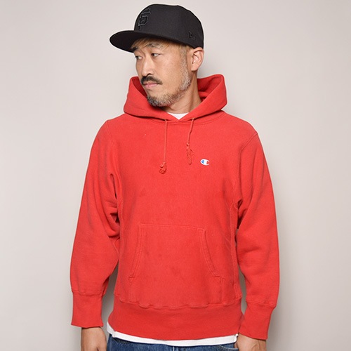 Champion/Reverse Weave Pullover Sweat Parka（チャンピオン リバース