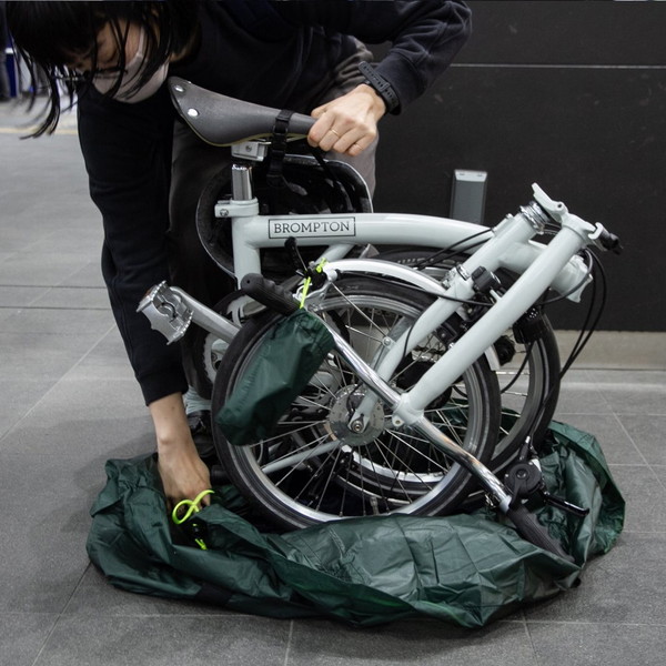 当日出荷可] FAIRWEATHER mini velo carry bag Navy [フェアウェザー]