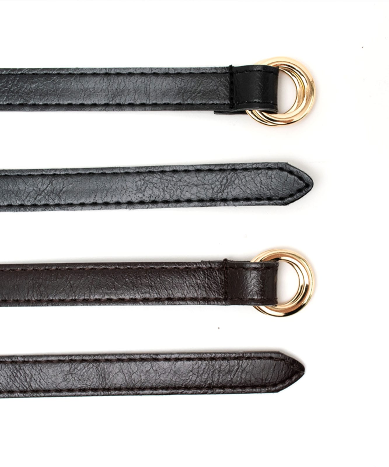 ダブルリング ホールレスナローベルト | 雑貨・小物,ファッション雑貨