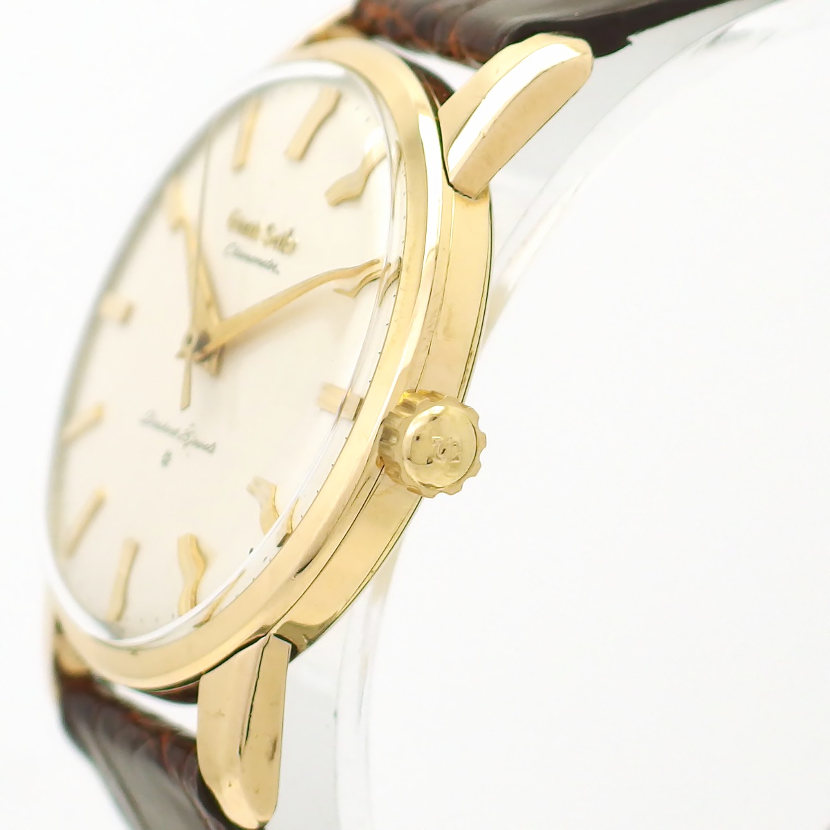 グランドセイコー ファーストモデル J14070 14金張り 純正Sマーク