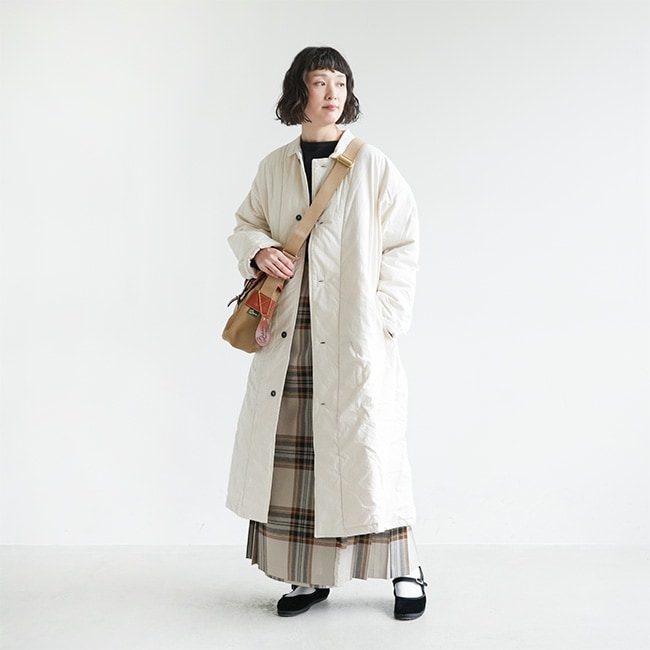 YAR-21AW-CO16]Yarmo(ヤーモ) 別注 Quilting Lab Coat(キルティング