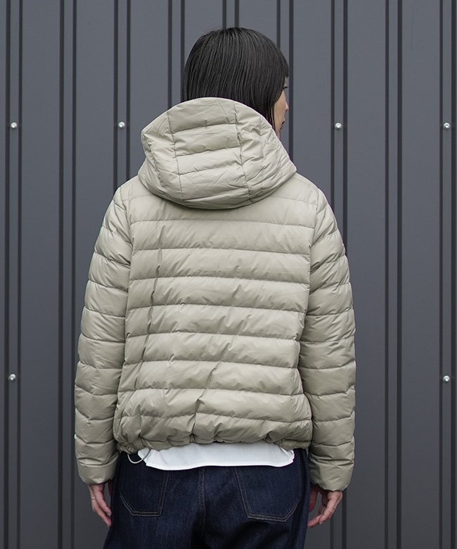 ◇[DT-A0563NRP]DANTON(ダントン) ナイロンタフタミドルダウンフード