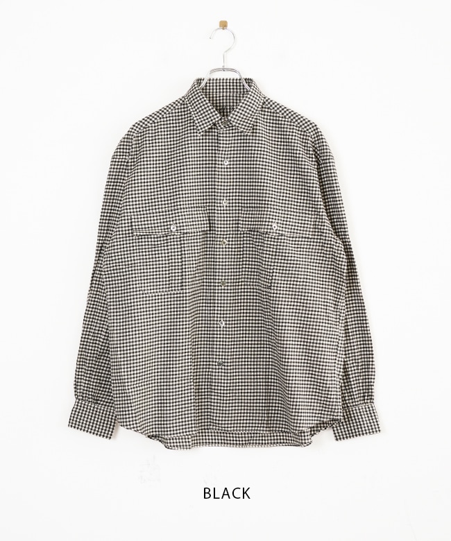 PC-016-3042]PORTER CLASSIC(ポータークラシック) ROLL UP FLANNEL